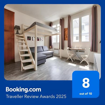 Montmartre Superbe Studio Paris Free Netflix Esterno foto