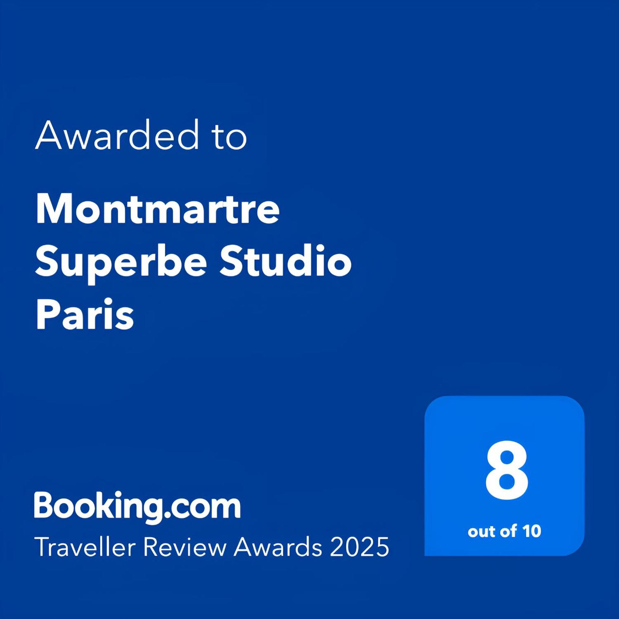 Montmartre Superbe Studio Paris Free Netflix Esterno foto